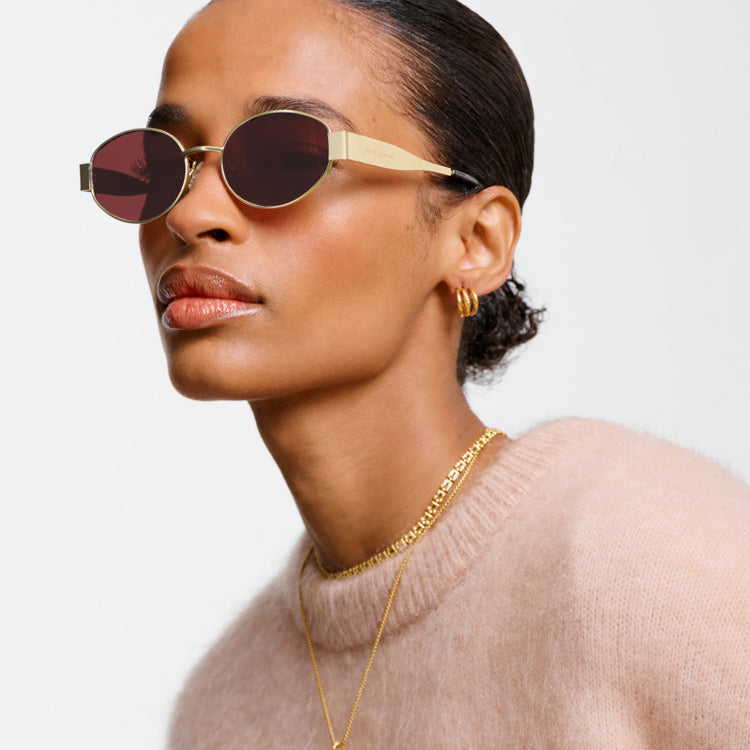 Siena Sunglasses Matte Gold/Tortoiseshell