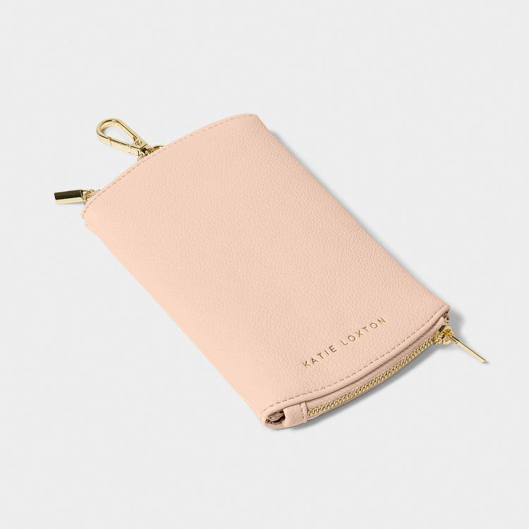Clip-On Sunglasses Case Nude Pink
