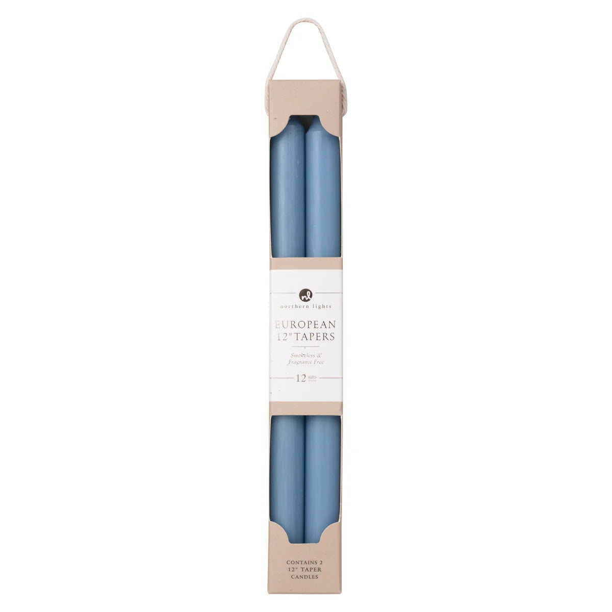Prairie Blue 12" Tapers 2pk