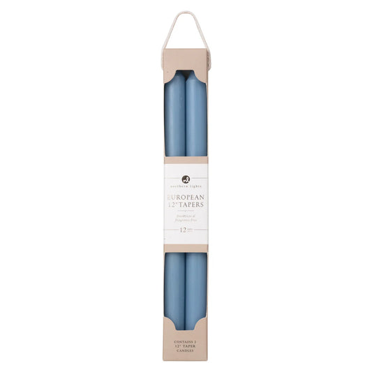 Prairie Blue 12" Tapers 2pk
