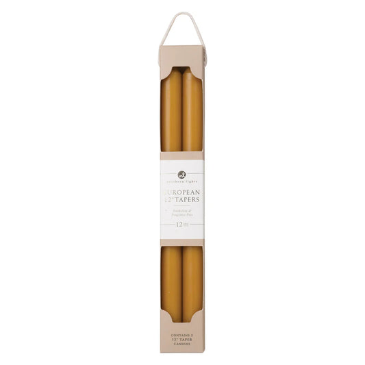 Caramel 12" Tapers 2pk
