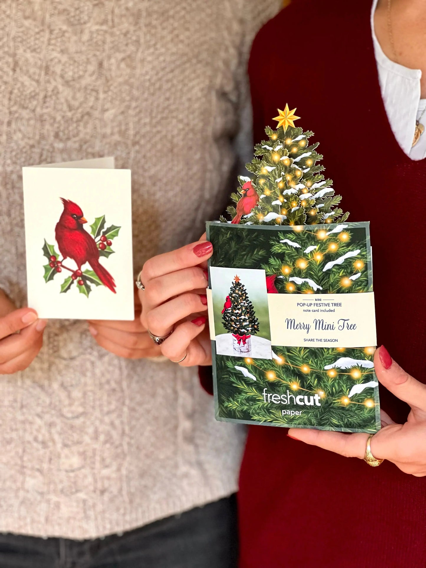 Mini Merry Tree Pop-up Card