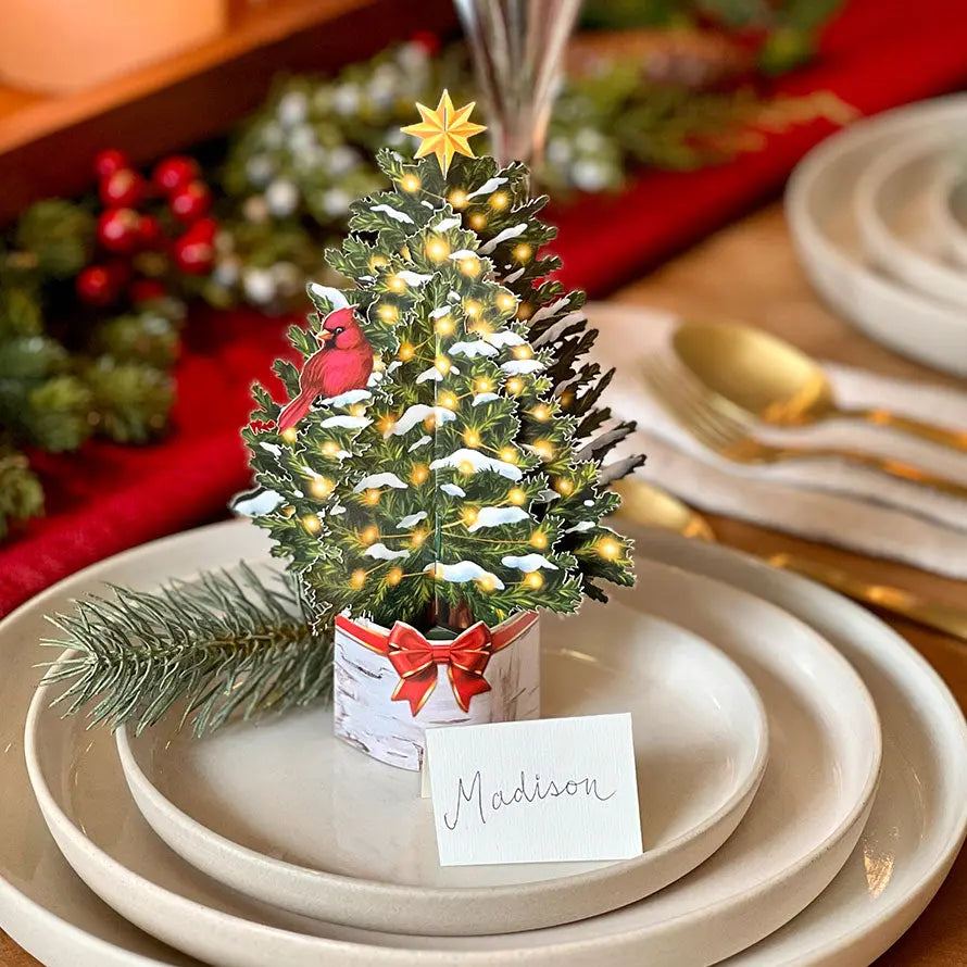 Mini Merry Tree Pop-up Card