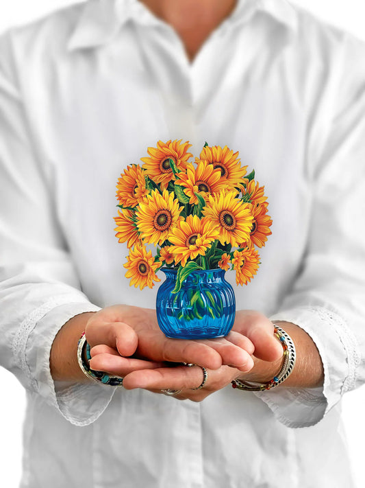 Mini Sunflower Pop-up Card