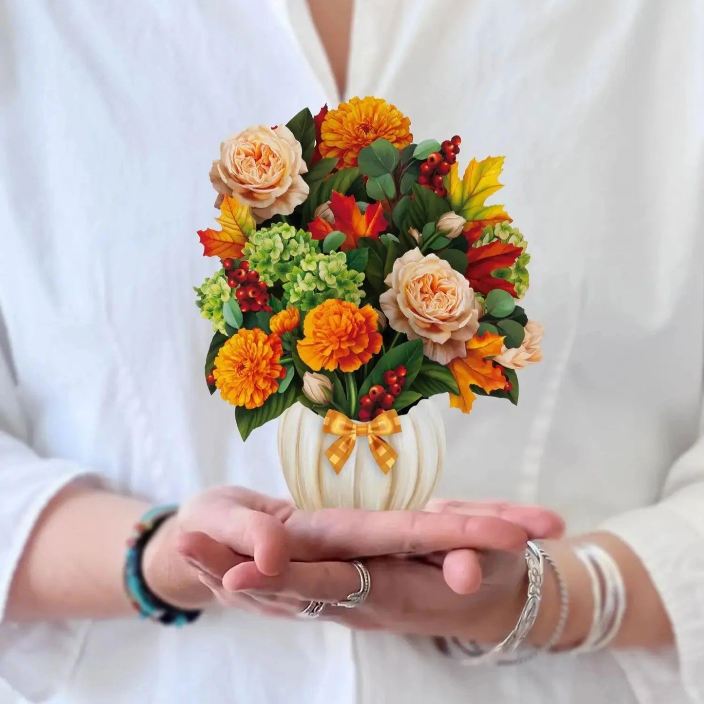 Mini Pumpkin Spice Pop-up Card