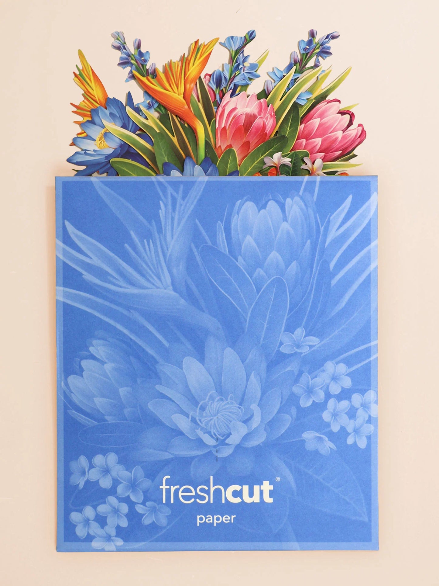 Mini Tropical Paradise Pop-up Card