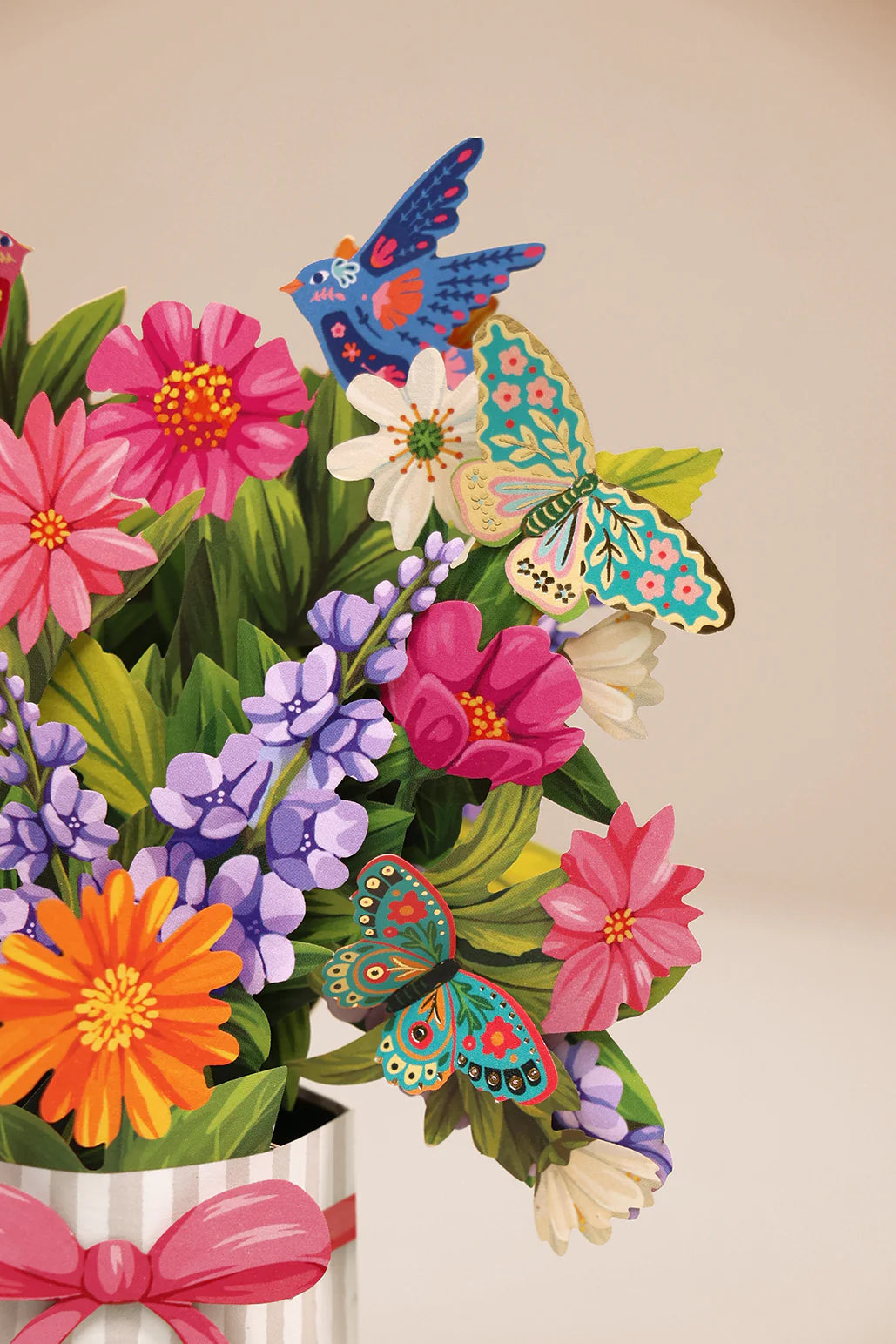 Mini Enchanted Garden Pop-up Card