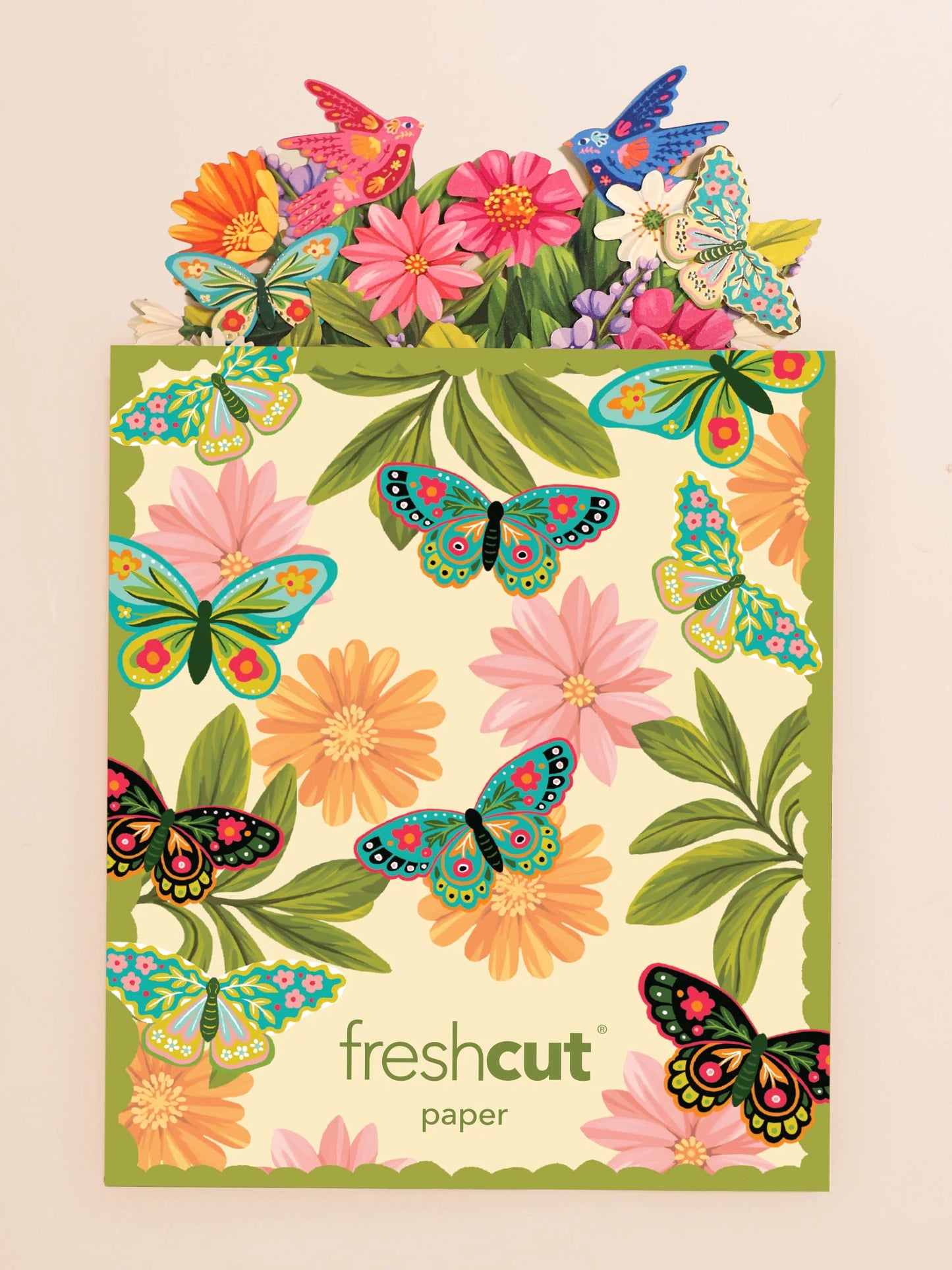 Mini Enchanted Garden Pop-up Card