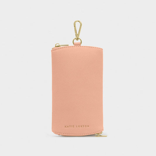 Clip-On Sunglasses Case Peony Blush