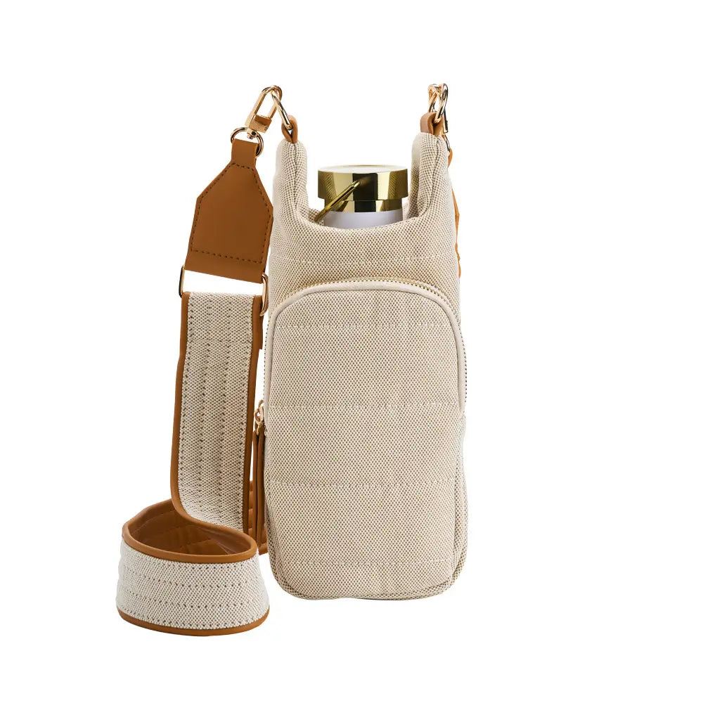 HydroBag Canvas with Vegan Leather and Canvas Strap