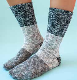 Worlds Softest Sock Ragg Crew Stone CB Multi