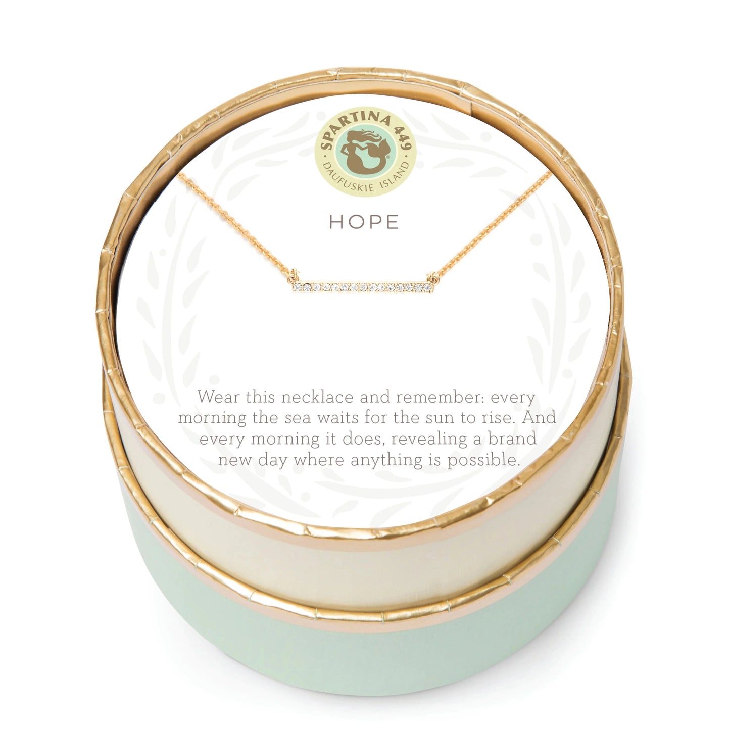 Sea La Vie Necklace 18" Hope/Horizon Gold