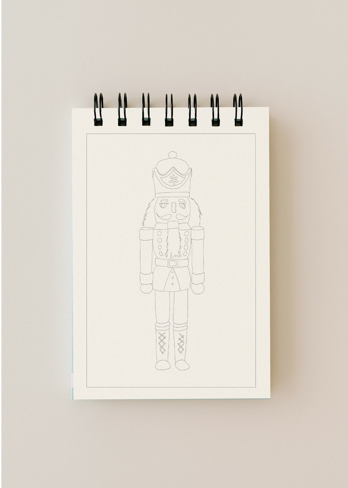 A Little Bit of Christmas Mini Watercoloring Book