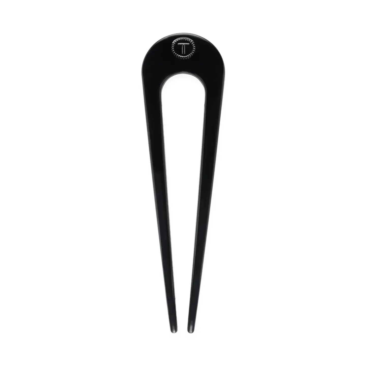 Jet Black French Hair Pin