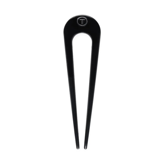 Jet Black French Hair Pin
