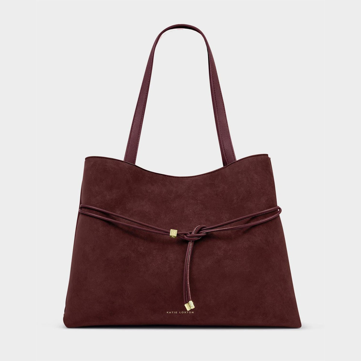 Lori Cherry Suedette Tote Bag