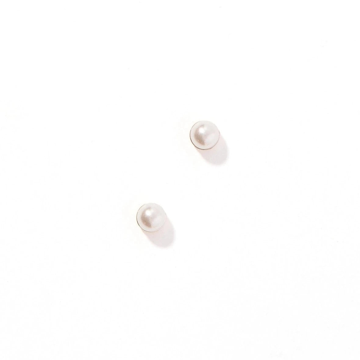 Payton Pearl White 3mm Screwback Stud Earrings