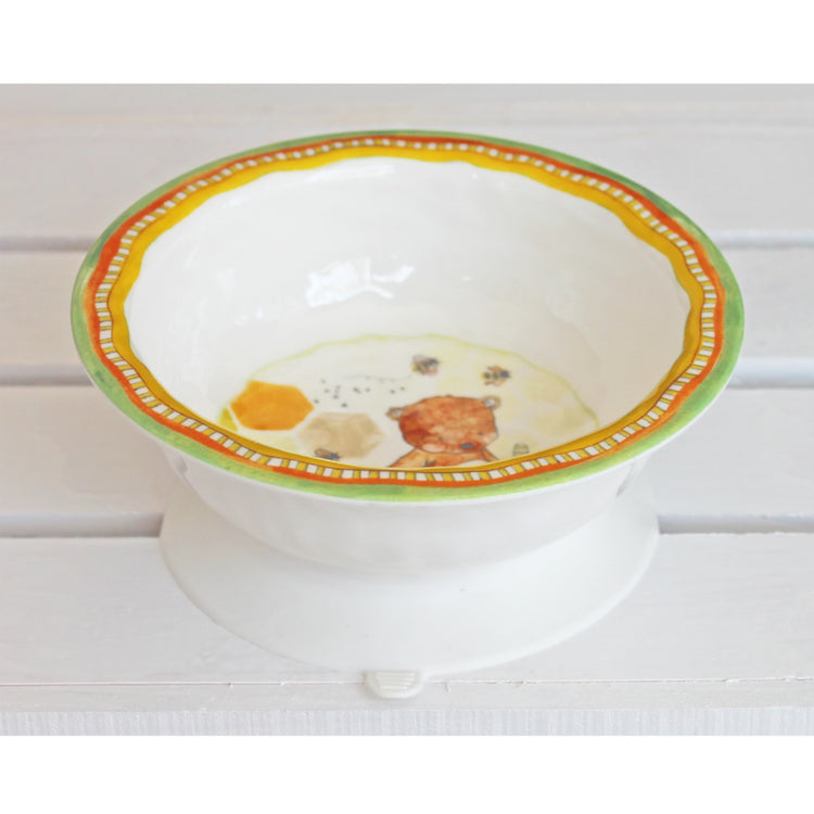 Sweet As Honey Textured Suction Bowl