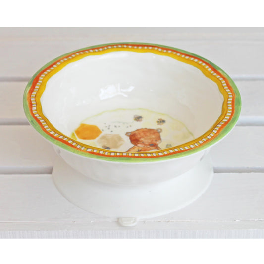 Sweet As Honey Textured Suction Bowl
