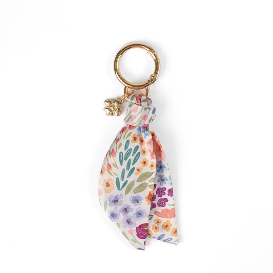 Countryside Blooms Satin Keychain