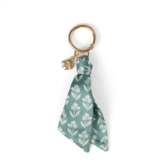 Forget Me Nots Satin Keychain
