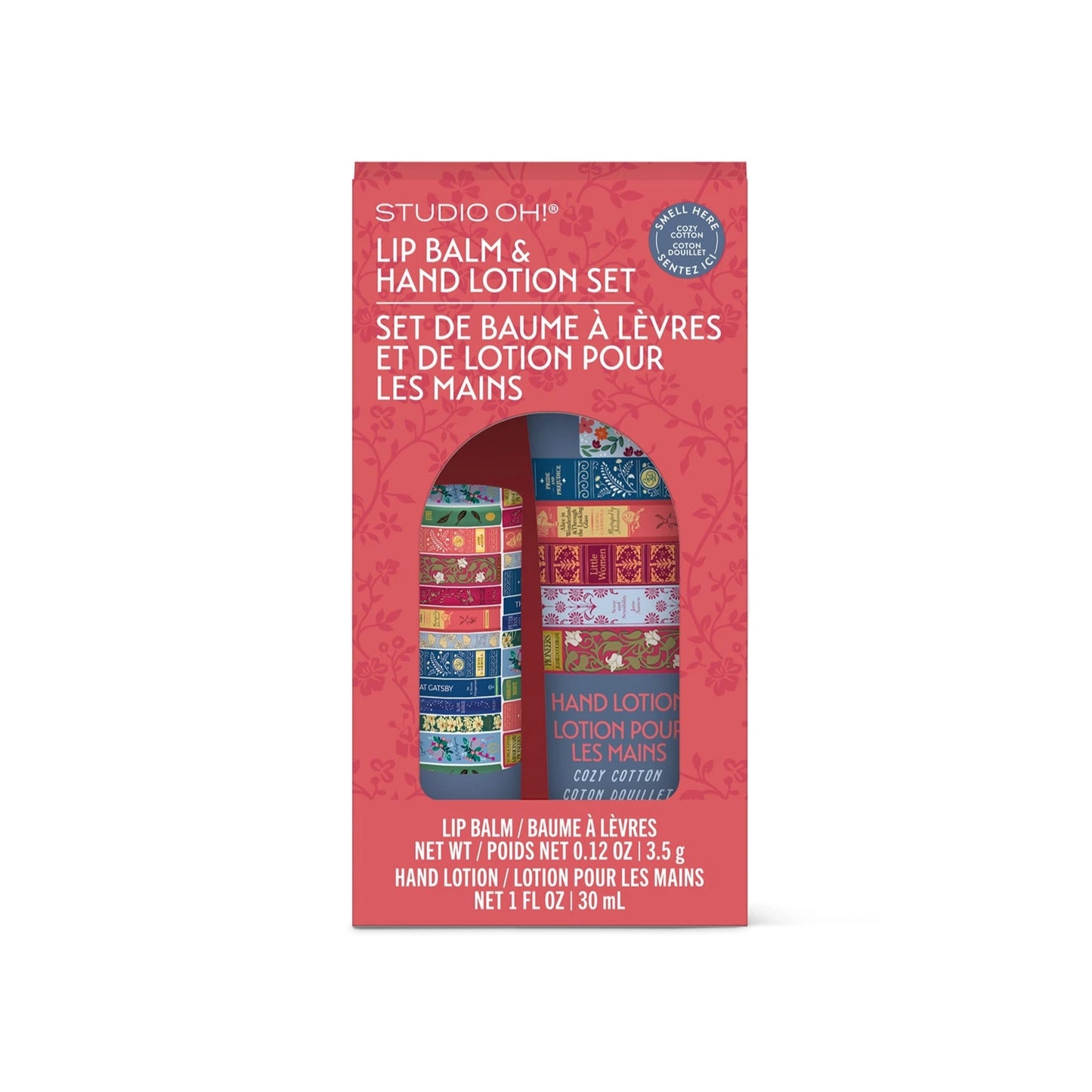 Fully Booked Lip Balm & Hand Lotion Set