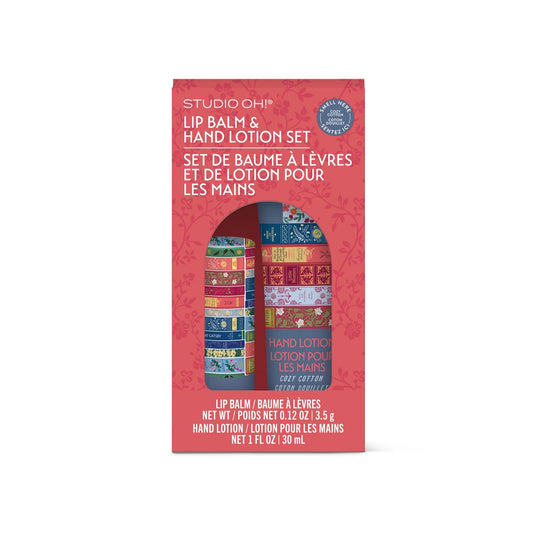 Fully Booked Lip Balm & Hand Lotion Set