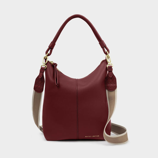 Hallie Cherry Satchel Bag