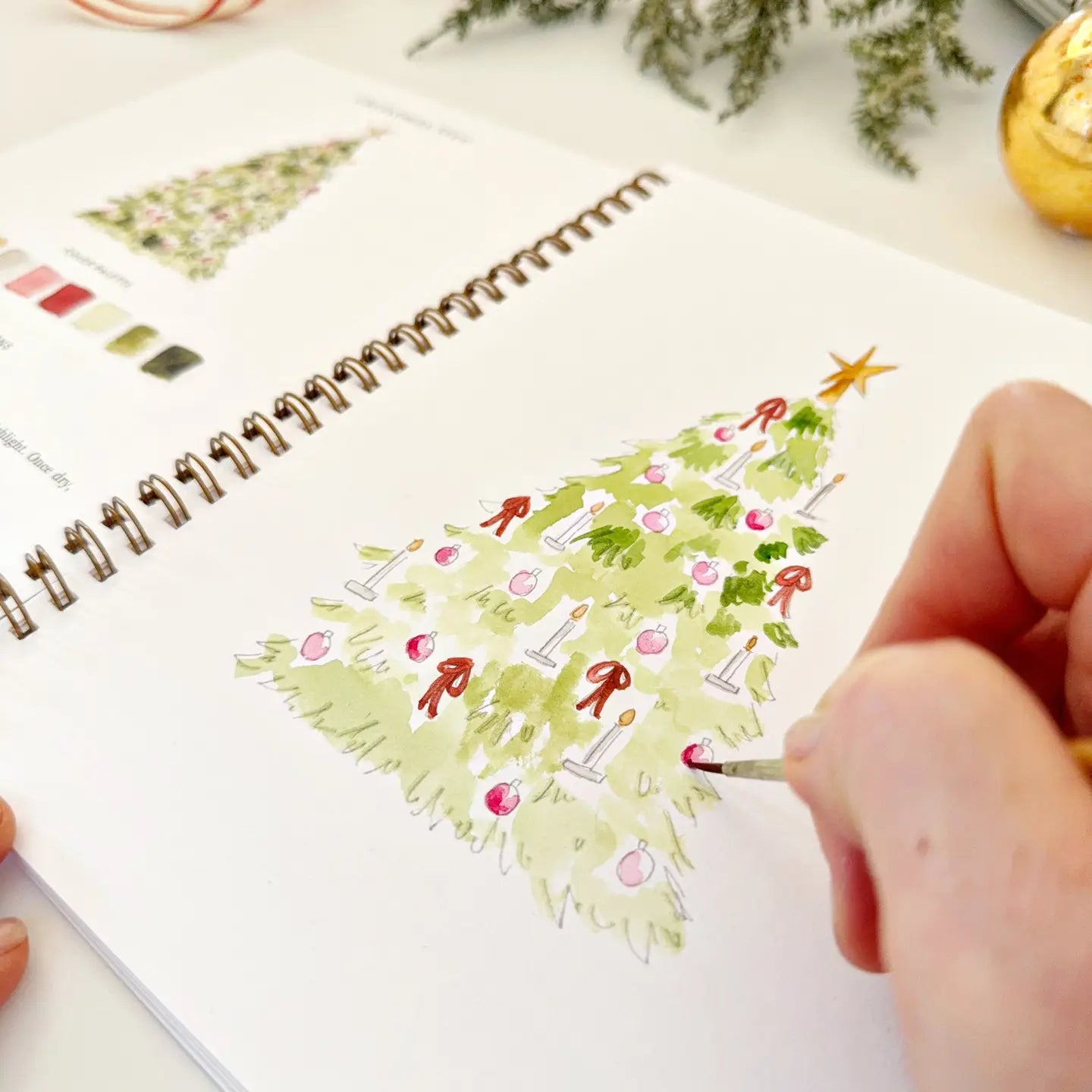 Watercolor Workbook Nutcracker