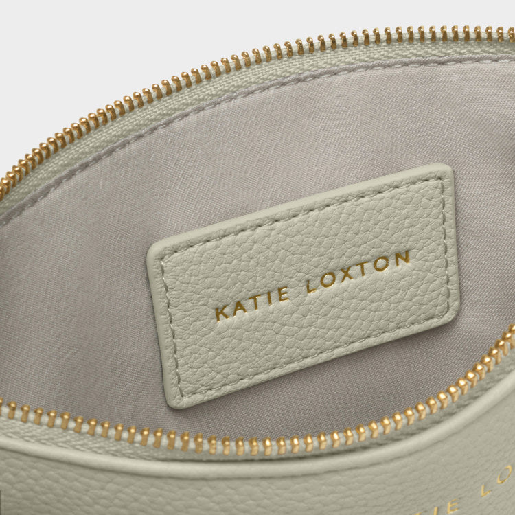 Hallie Wristlet Pouch Green Mist