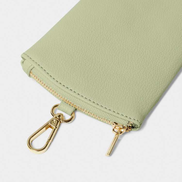 Clip-On Sunglasses Case Soft Sage