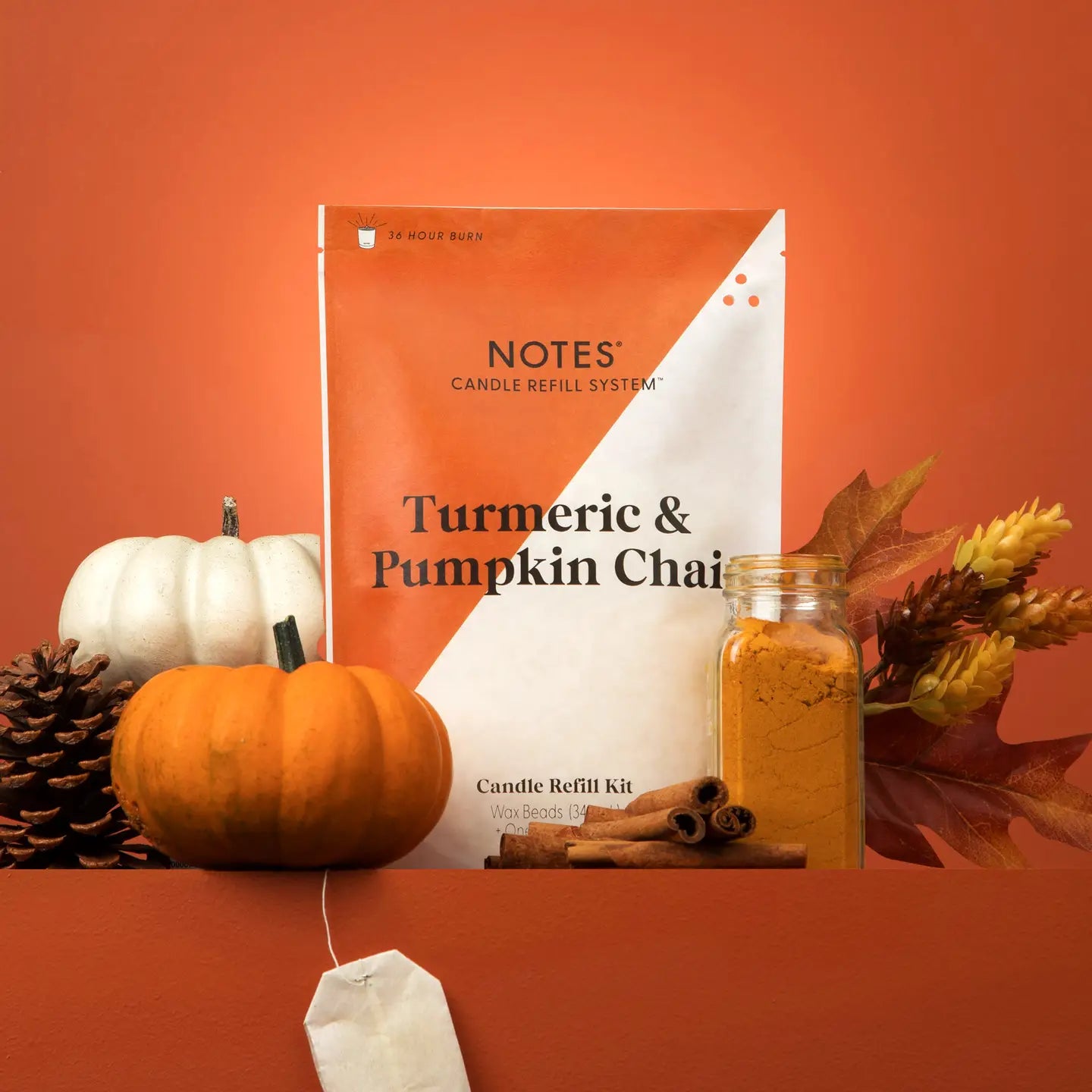 Candle Refill Kit Turmeric & Pumpkin Chai