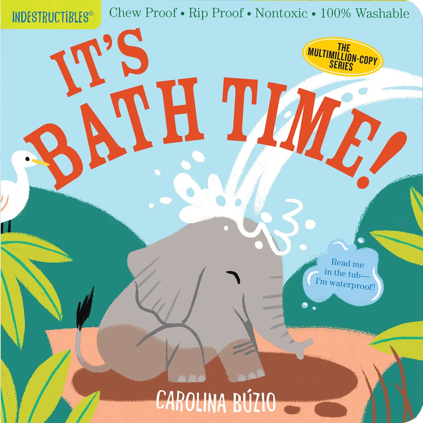 Indestructibles: It's Bath Time Book