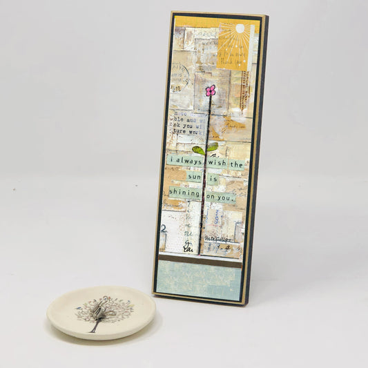 Sun 9x3 Desk Plaque