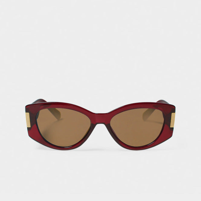 Rimini Sunglasses Deep Red