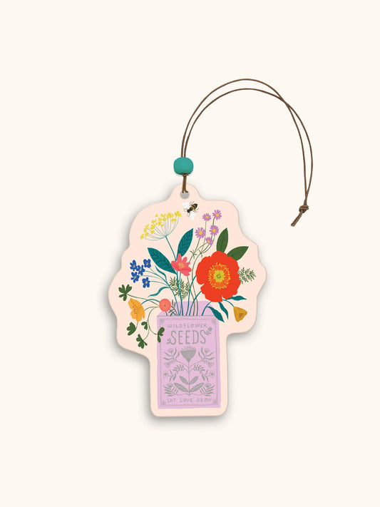 Car Air Freshener Let Love Grow