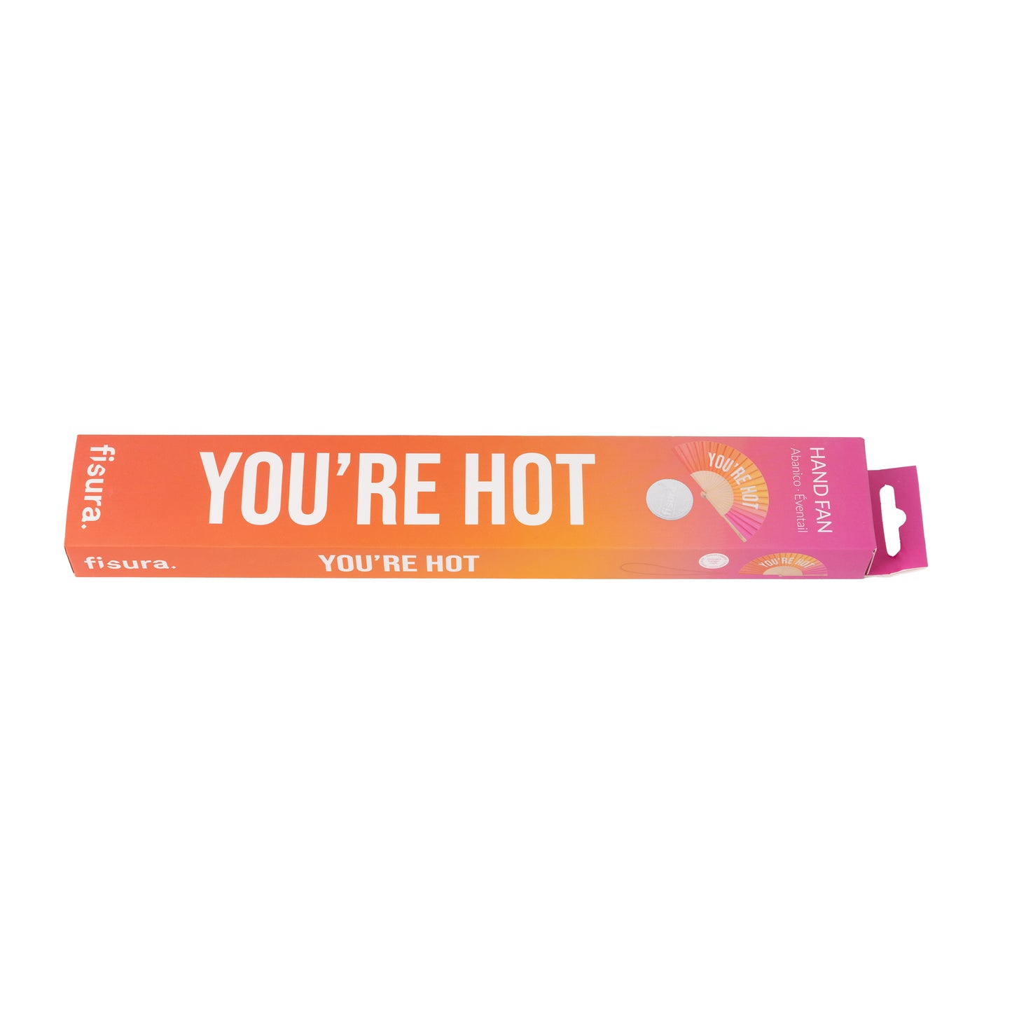 You Are Hot Gradient Hand Fan