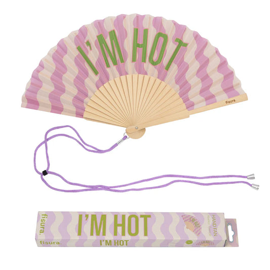 I'm Hot Waves Hand Fan