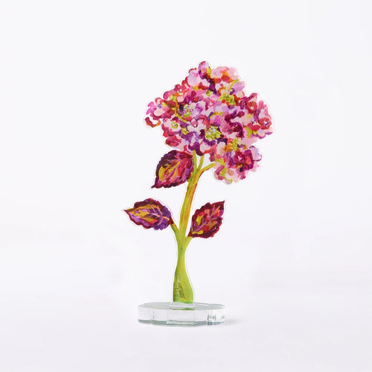Autumnal Hydrangea Acrylic Floral Small