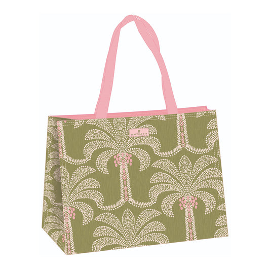 Market Tote Castillo Green Palms