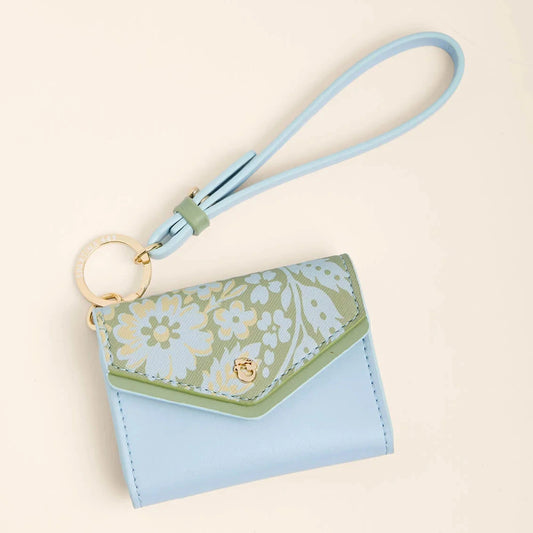 Envelope Mini Wristlet Heritage Scroll
