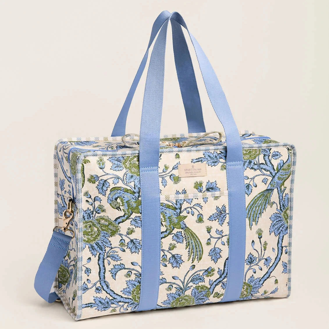Getaway Travel Duffle Japonica Bird Green
