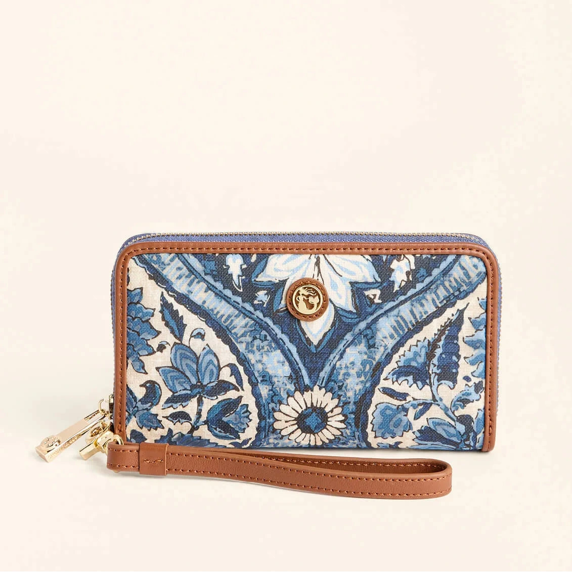 449 Wallet Japonica Cartouche Blue