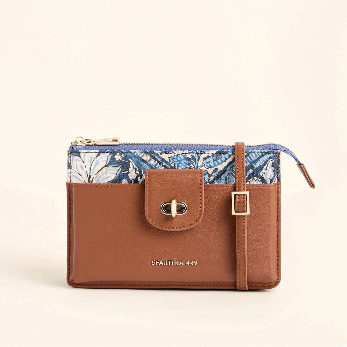 Lindsey Phone Crossbody Japonica Cartouche Blue
