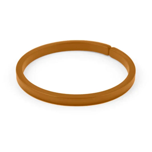 Skinny Resin Bangle Brown