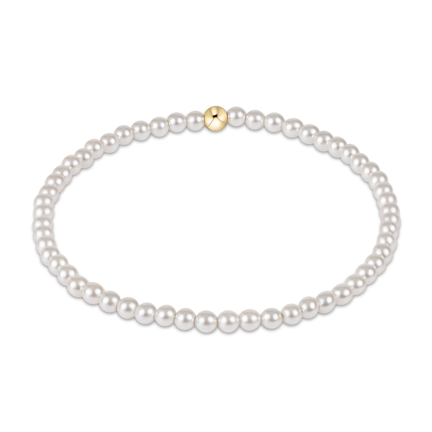 Classic Pearl 3mm Bead Bracelet