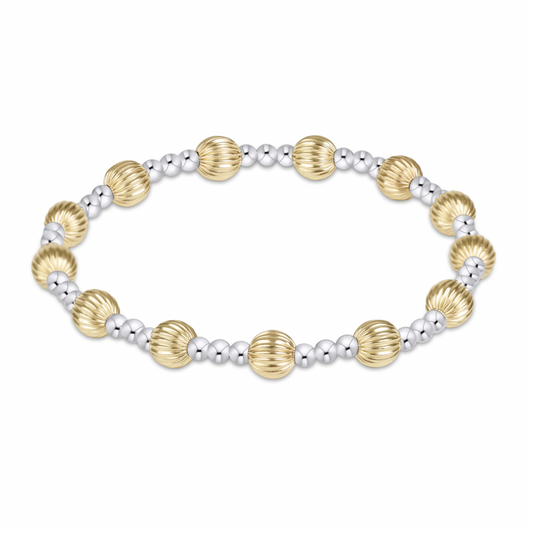 Dignity Sincerity Mixed Metal 6MM Bracelet
