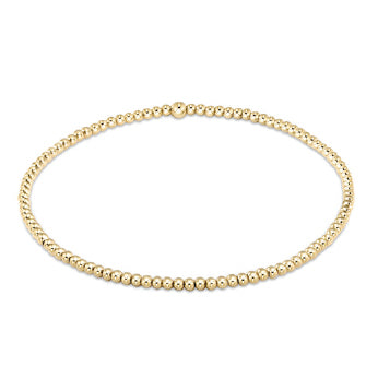 Extends Classic 2mm Gold Bracelet