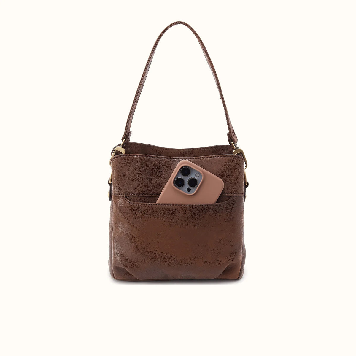 Starr Mocha Convertible Shoulder Bag