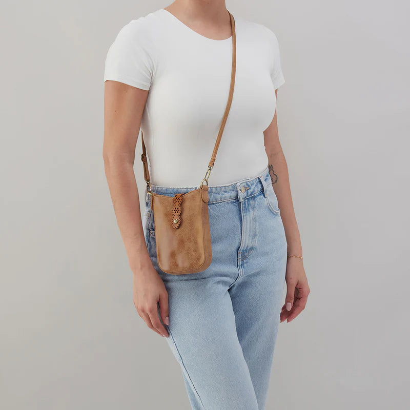 Tabby Phone Crossbody Whiskey